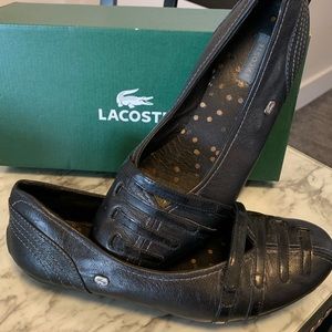 Lacoste Black Flats
